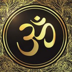 Tenture Mandala Zen "Om Pranava"