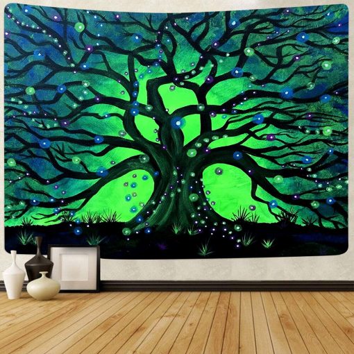 Tenture murale arbre de vie bodhi tree