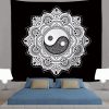 tenture mandala yin yang