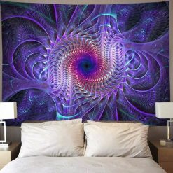 tenture psychedelique fractal